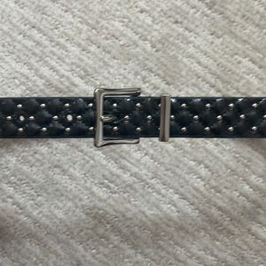 White House Black Market leather studded belt - Size XS - NWOT